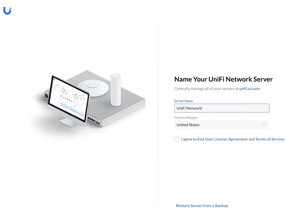 Unifi Controller dashboard on Ubuntu server